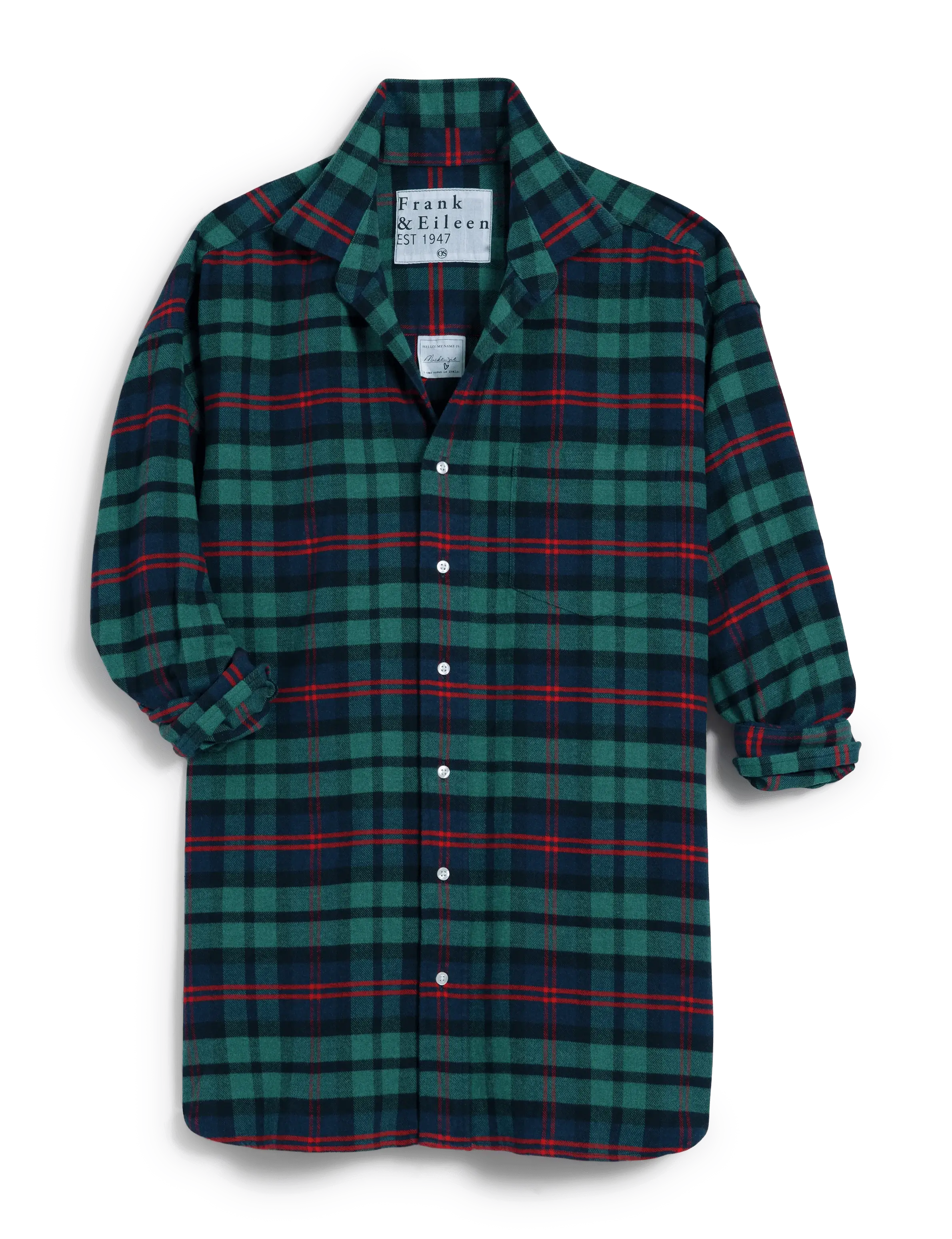 MACKENZIE ONE-SIZE BUTTON UP SHIRT | Embellish