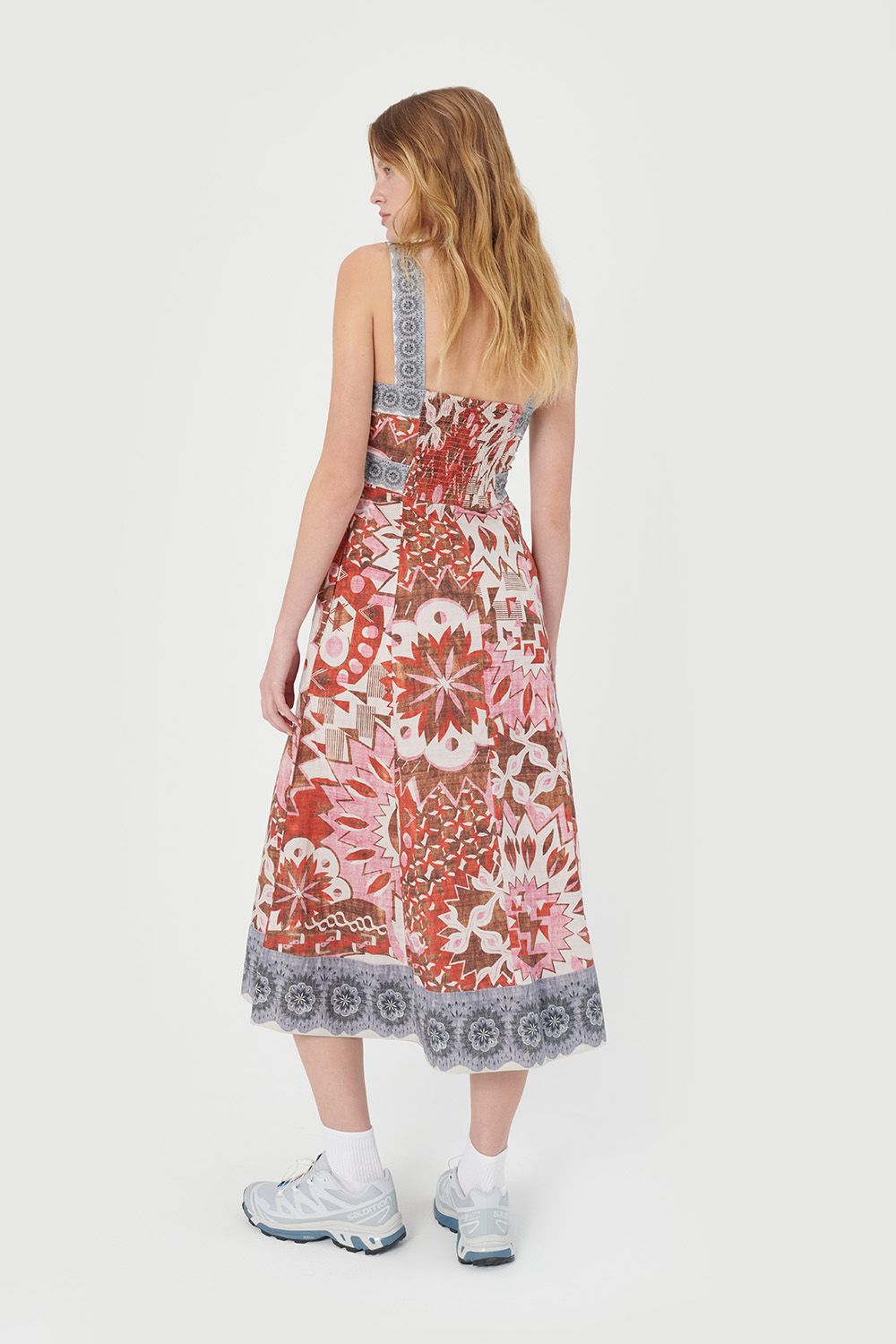 ANNA ORGANIC COTTON MAXI DRESS
