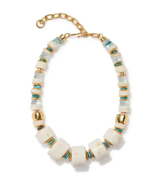 GRANADA NECKLACE IN BLANCO