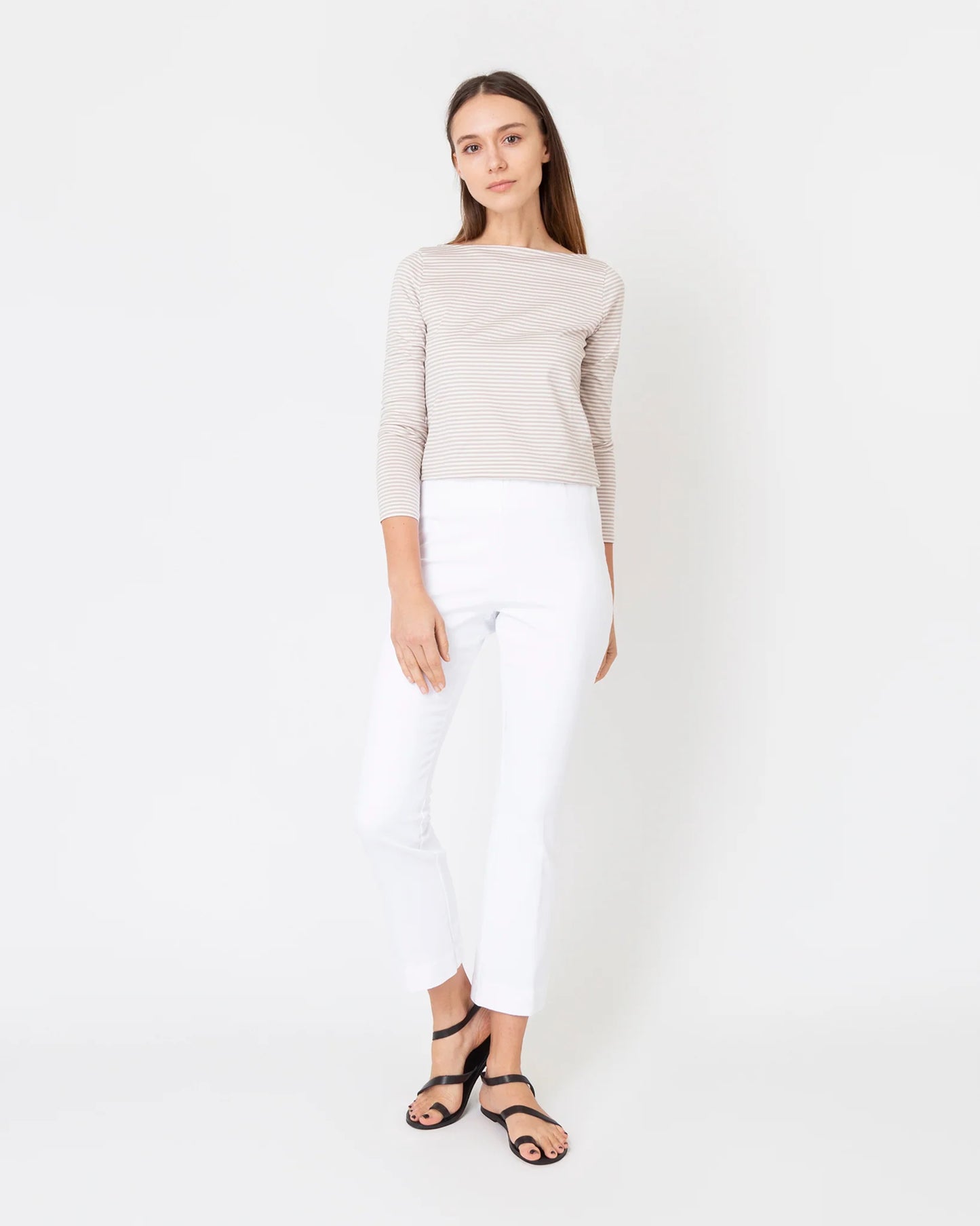 FAYE FLARE CROPPED PANT