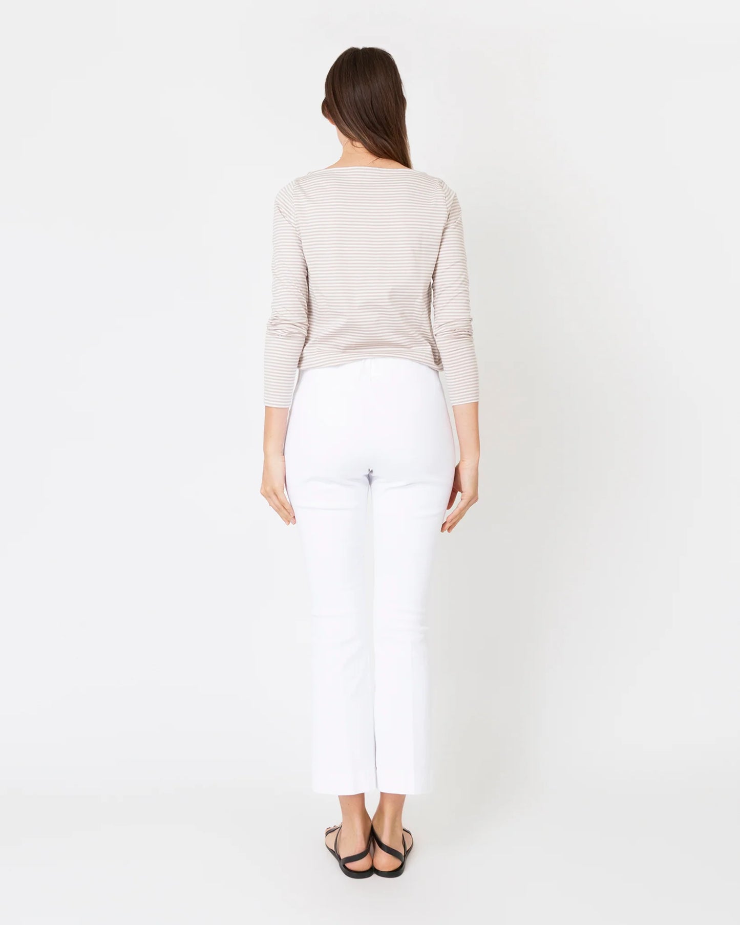 FAYE FLARE CROPPED PANT