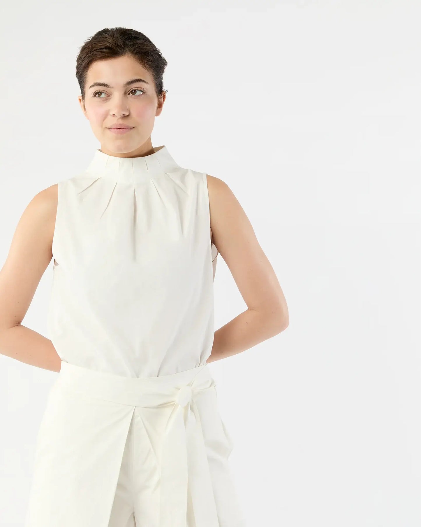 CLAIR TOP - WHITE