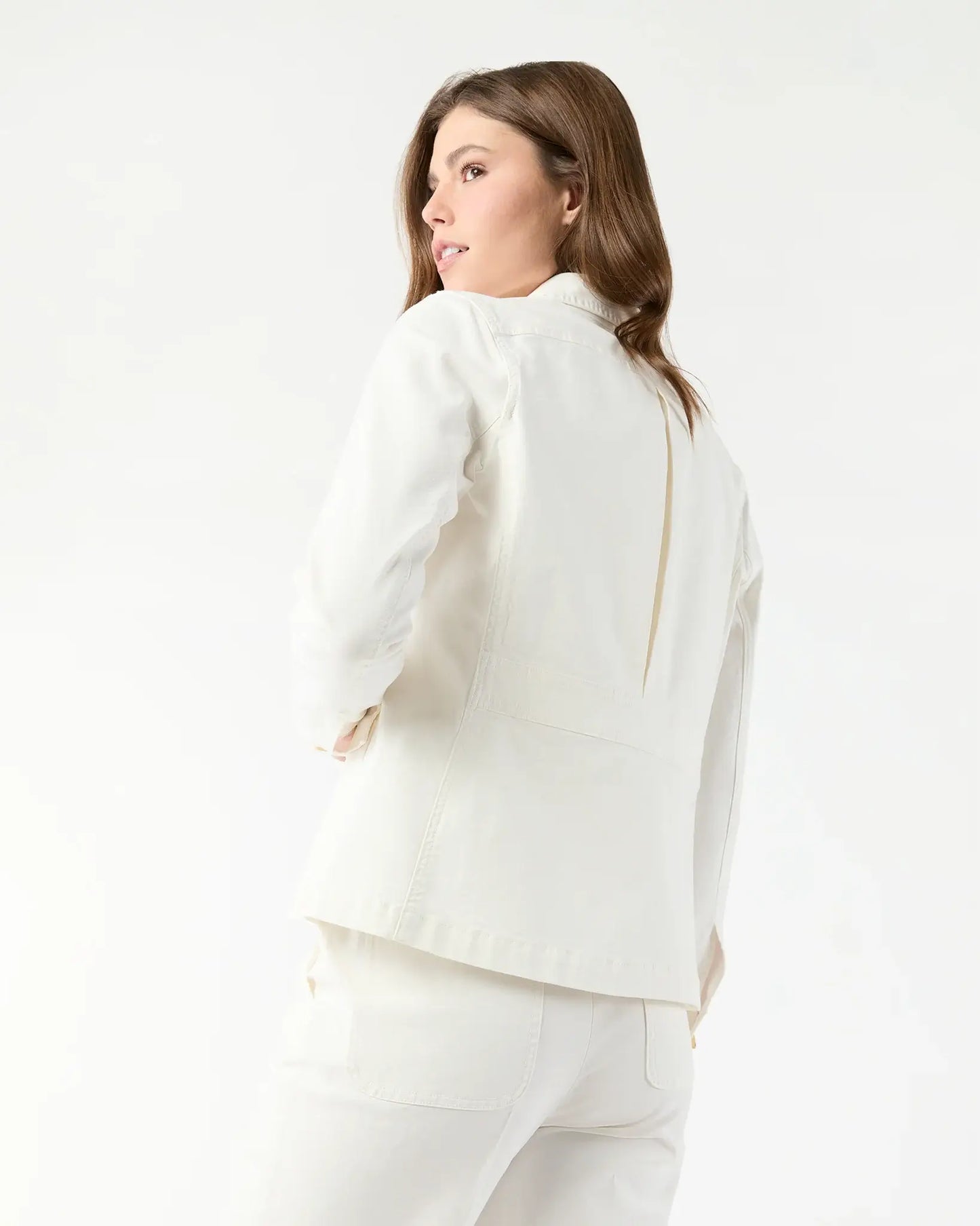 FIELD JACKET - IVORY CANVAS