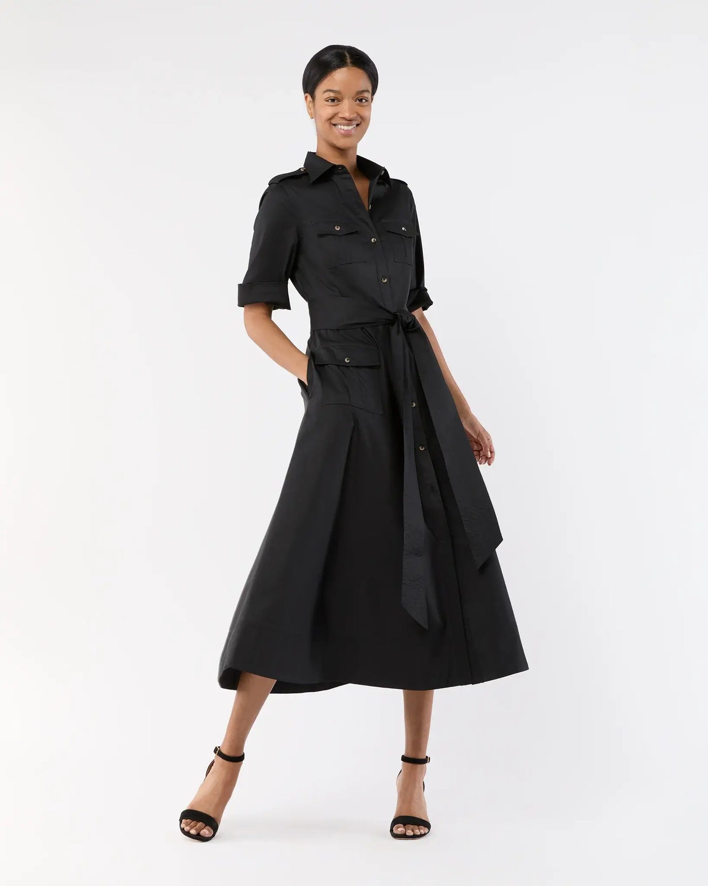 SAFARI SHIRTWAIST DRESS