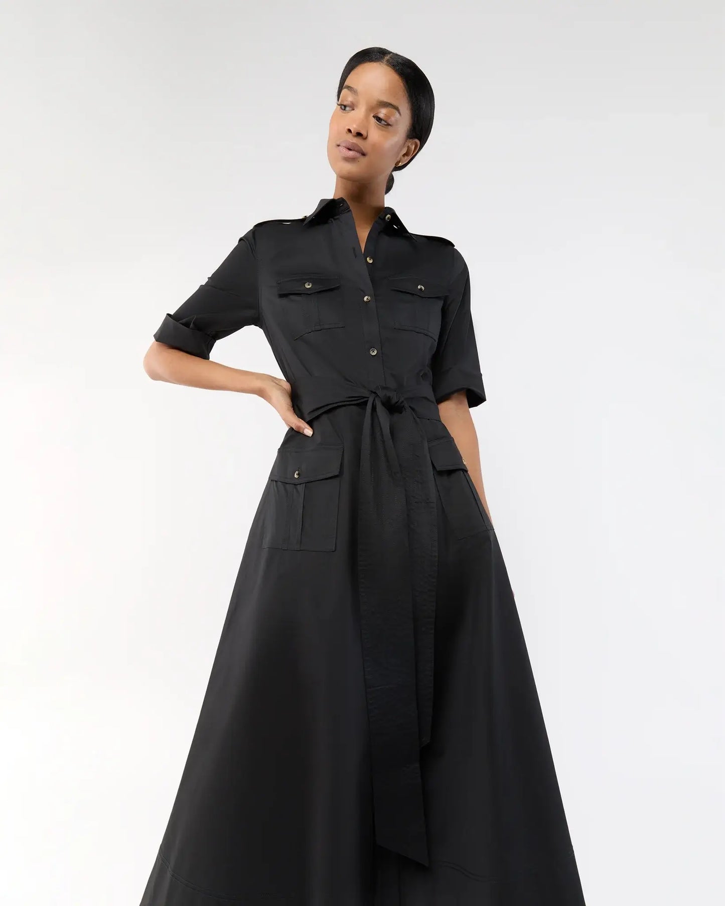 SAFARI SHIRTWAIST DRESS
