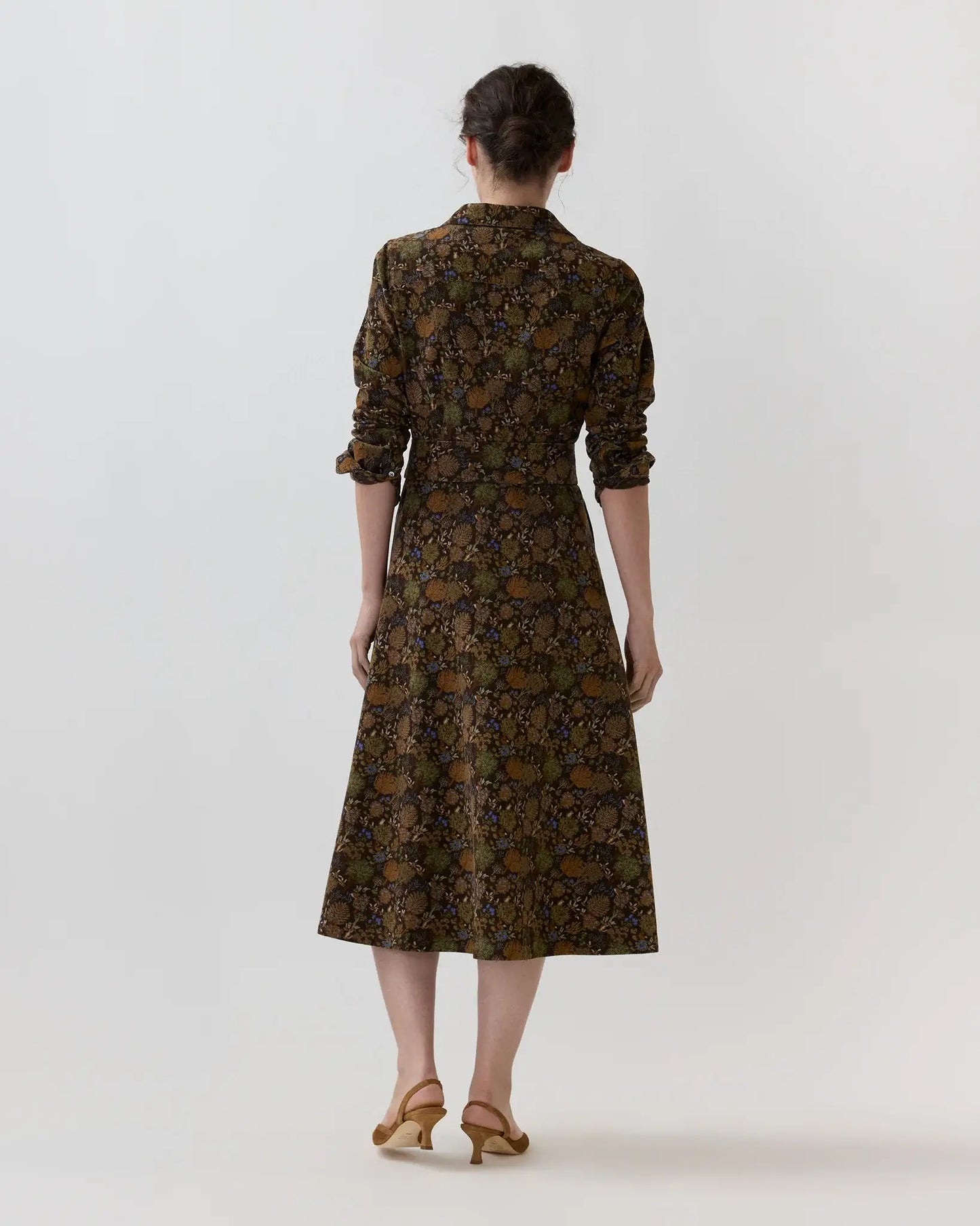 AVERY LONG SHIRTWAIST DRESS