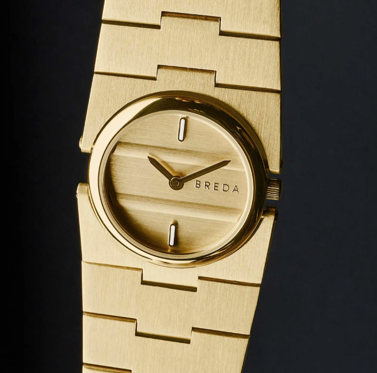 Sync - Gold Metal Bracelet Watch, 25MM