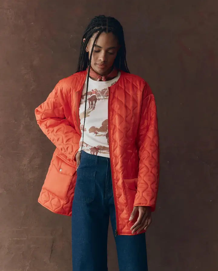 THE QUILTED LINER PARKA