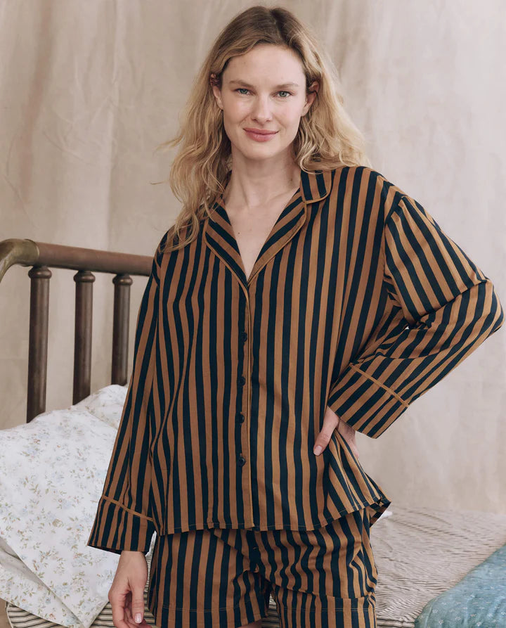 THE PAJAMA SHIRT - CLUB STRIPE