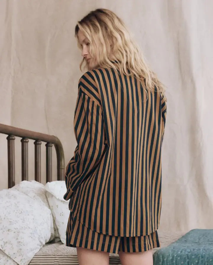 THE PAJAMA SHIRT - CLUB STRIPE