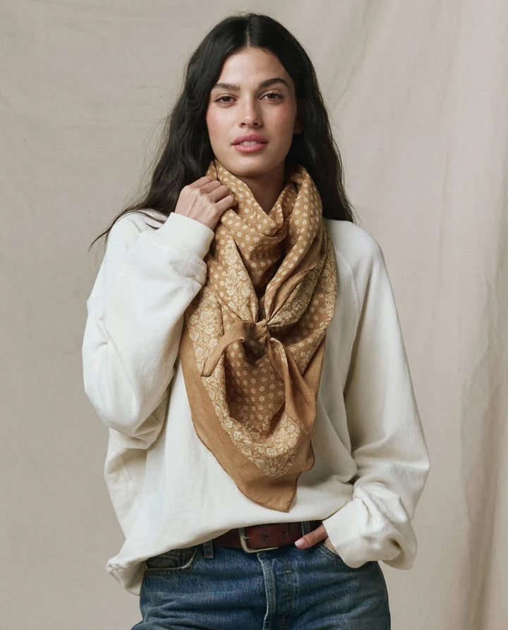 THE BIG BANDANA IN MARIGOLD