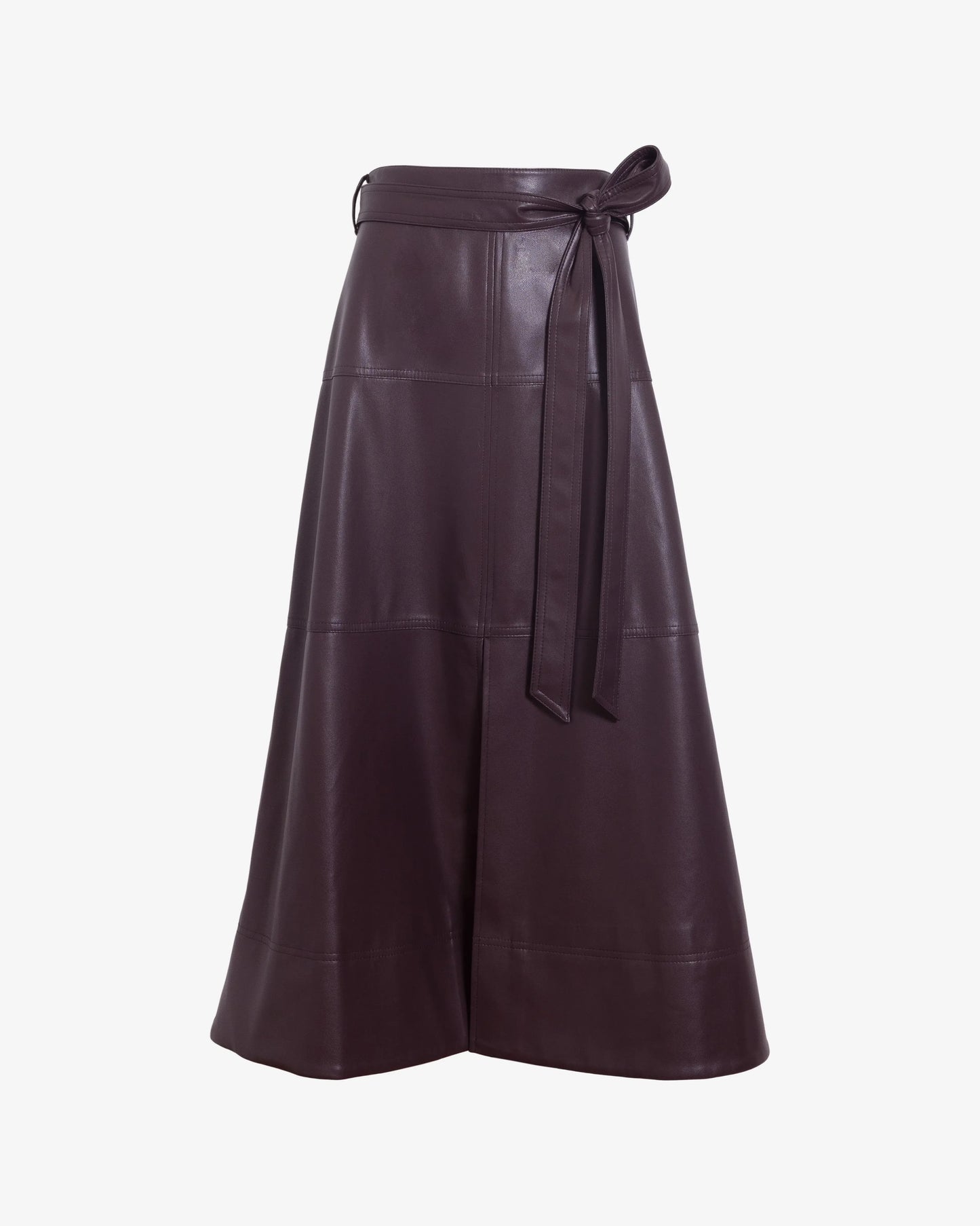 HUDLEY SKIRT-OXBLOOD