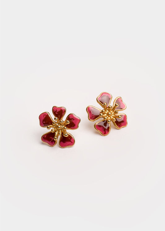 TERRACOTA AURORA MINI EARRINGS