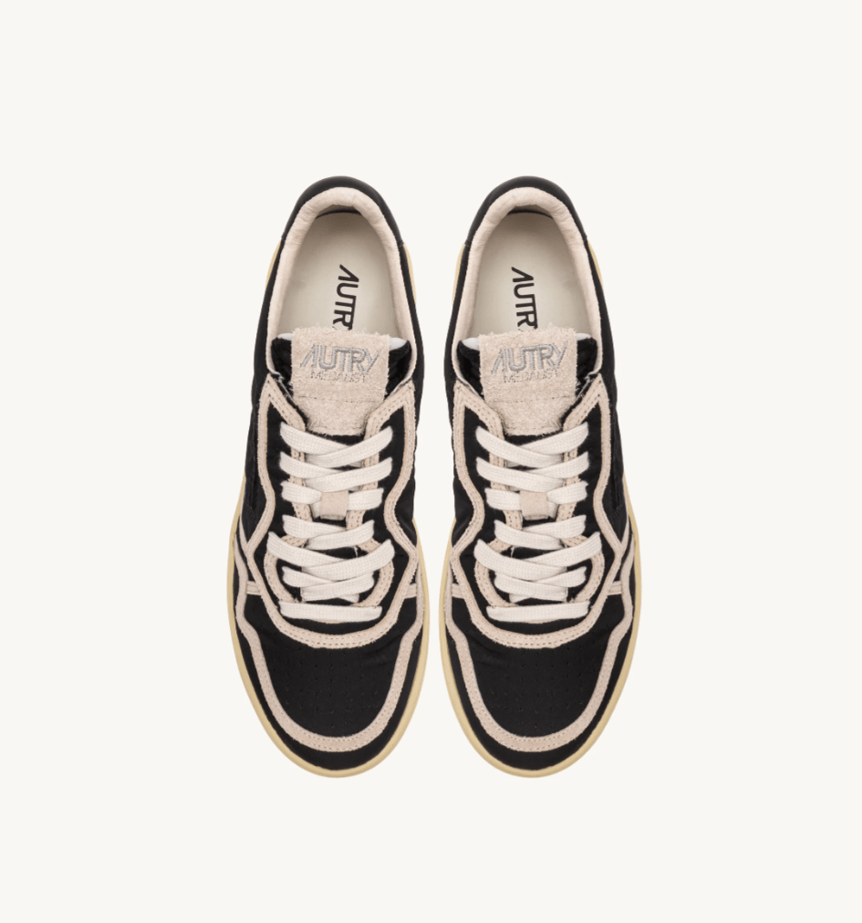 MEDALIST LOW- NYLON SUEDE/BLACK