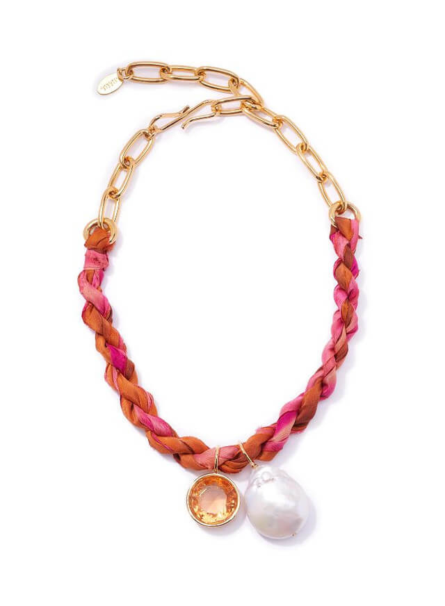 BARCELONA NECKLACE IN SUNRISE
