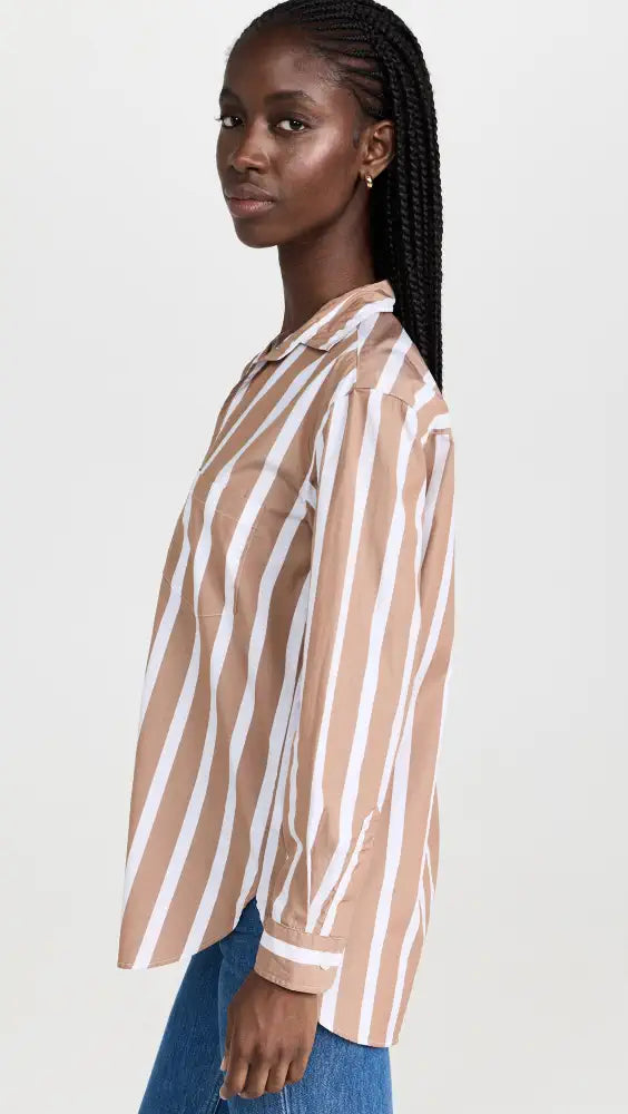 BOYFRIEND BUTTON UP-SHIRT
