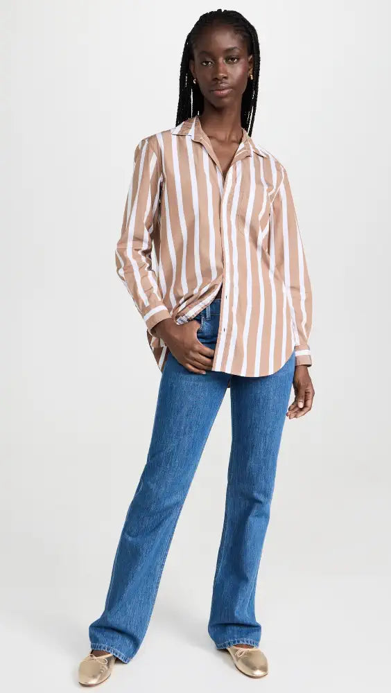 BOYFRIEND BUTTON UP-SHIRT
