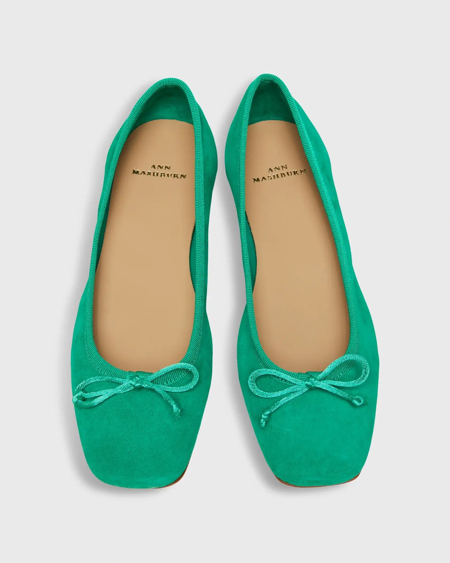 SQUARE- TOE BALLET FLAT