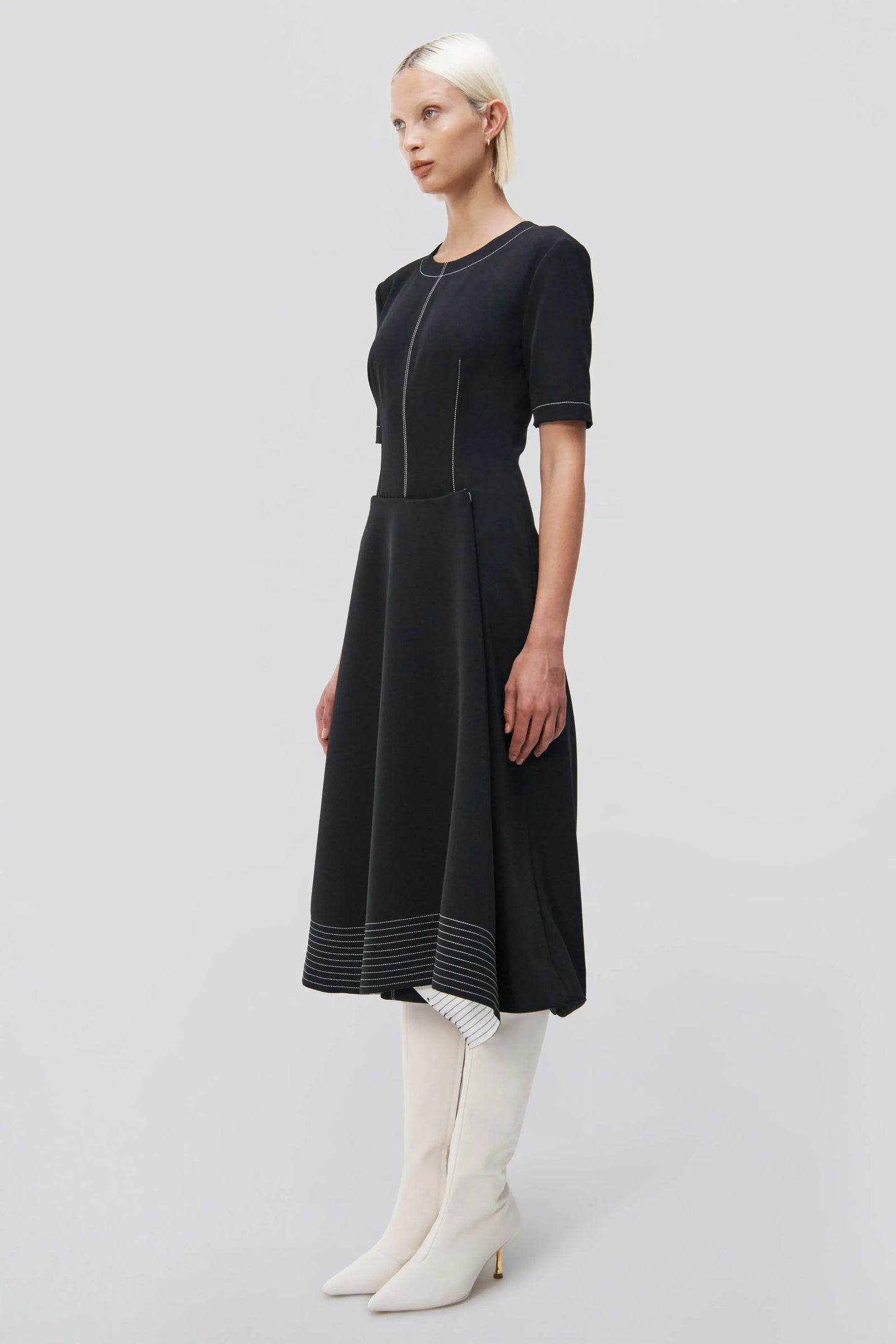 HELEN S/S MIDI DRESS