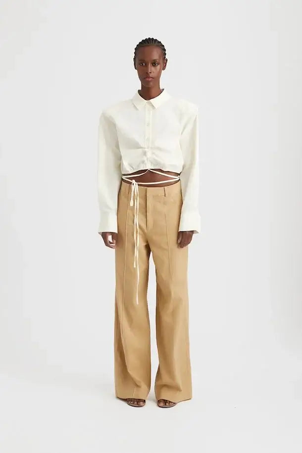FELEAGZ LINEN HW PANTS