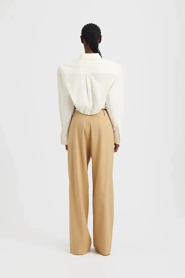 FELEAGZ LINEN HW PANTS