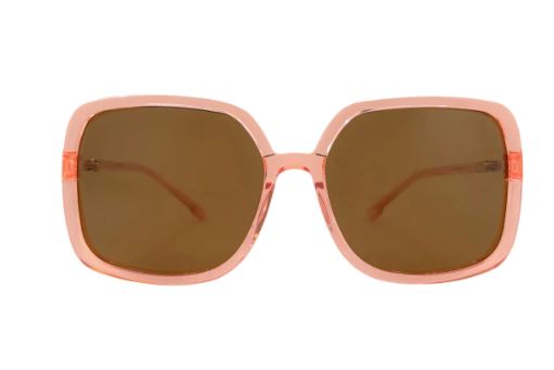 JANIS SUNGLASSES- TRANSLUCENT PINK