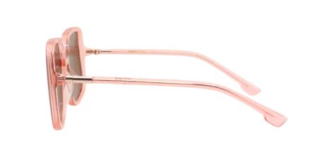 JANIS SUNGLASSES- TRANSLUCENT PINK