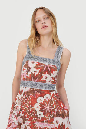 ANNA ORGANIC COTTON MAXI DRESS