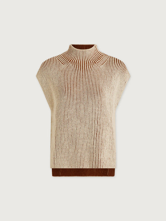 LAUREN PLATED KNIT TANK