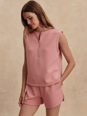 SIMMONS HALF ZIP TANK