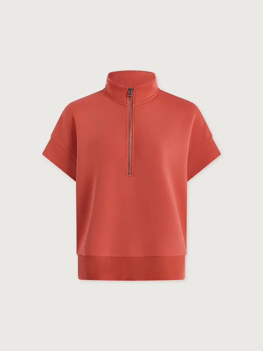 RITCHIE SHORT SLEEVE SWEAT- SUMMER FIG