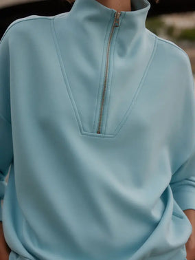 HAWLEY HALF ZIP SWEAT