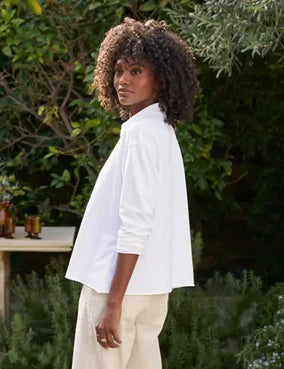 PATRICK POPOVER HENLEY IN WHITE