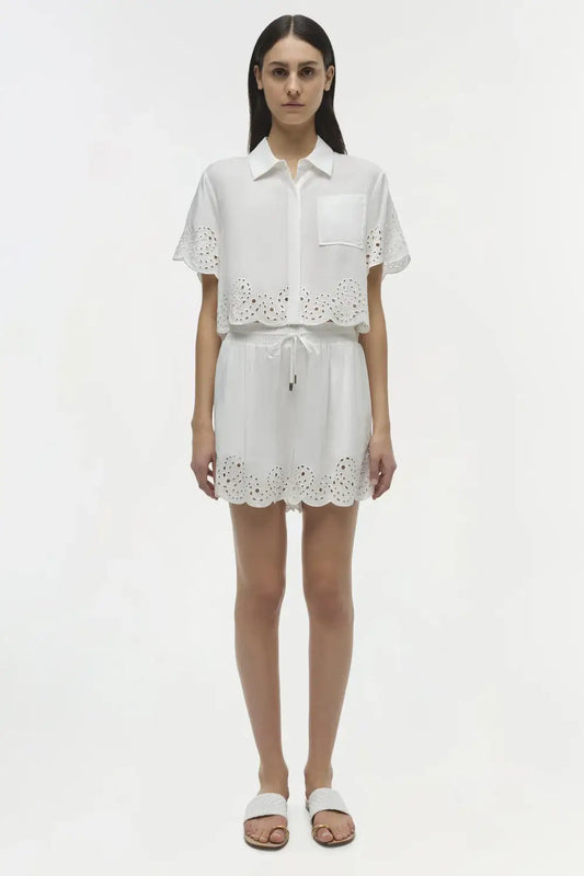 AMELIE SHORT- WHITE