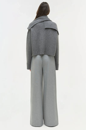 ELSON SCARF SWEATER