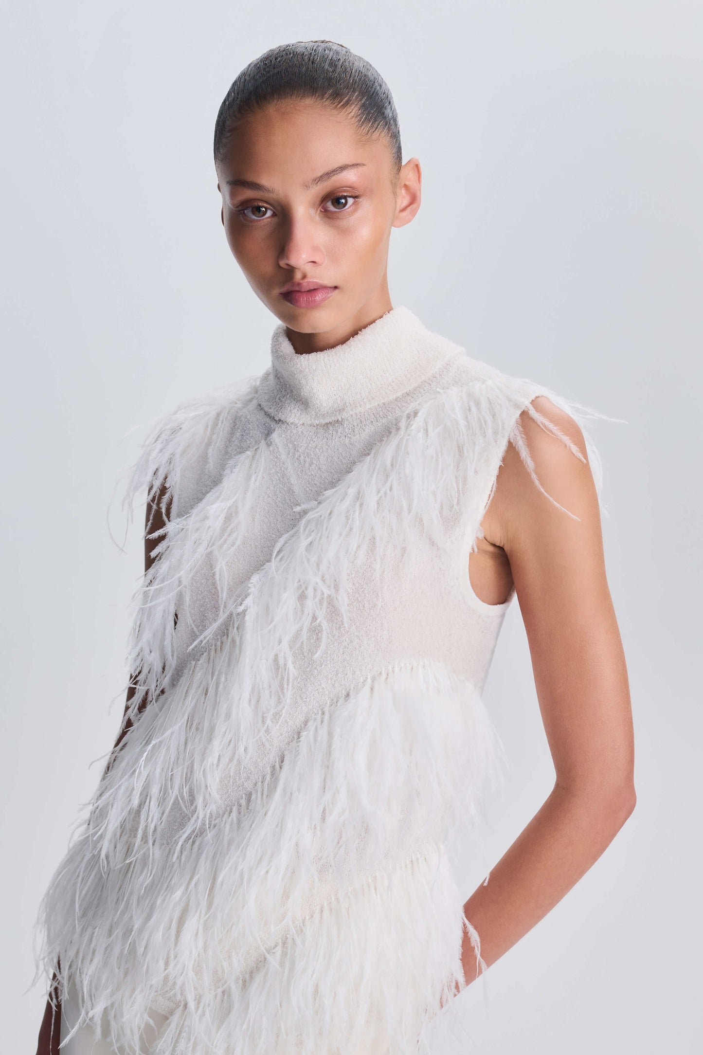 Elinor S/L Top - Ivory