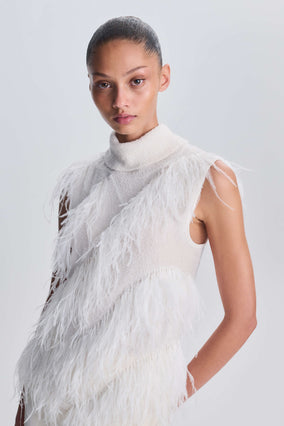 Elinor S/L Top - Ivory