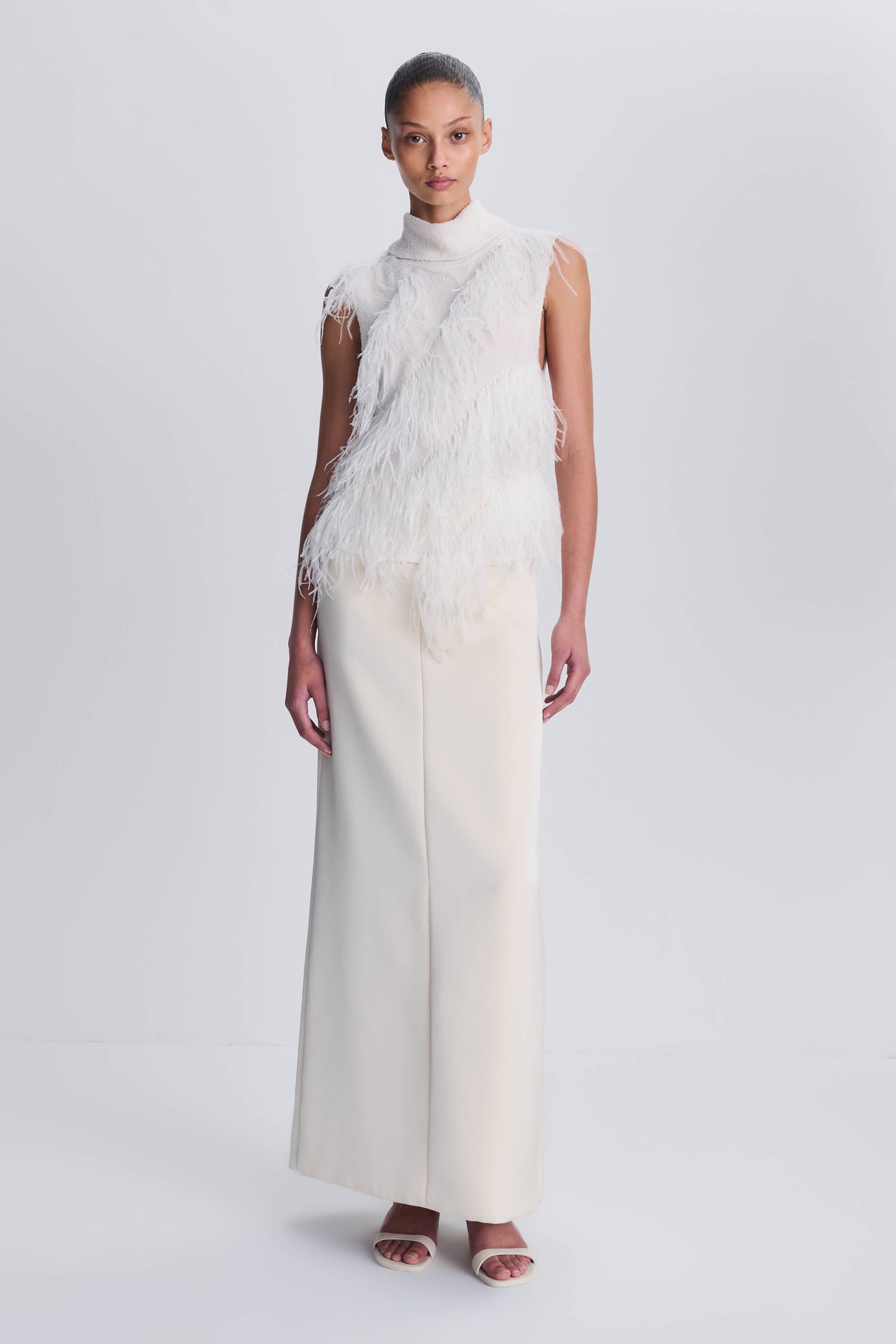 Elinor S/L Top - Ivory