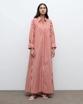 JENNY'S GOWN - RED/WHITE
