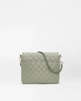 AGAVE GREEN MEDIUM CROSBY LOCK CROSSBODY