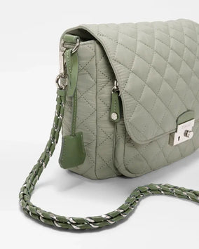 AGAVE GREEN MEDIUM CROSBY LOCK CROSSBODY