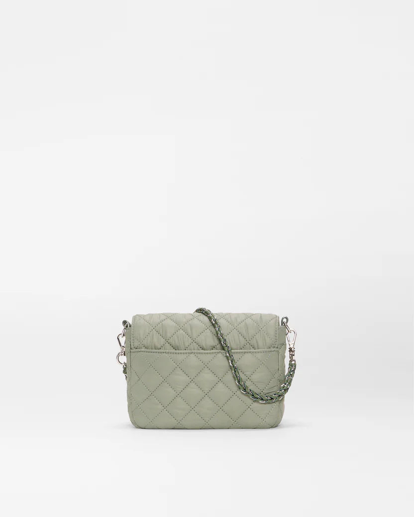 AGAVE GREEN SMALL CROSBY LOCK CROSSBODY