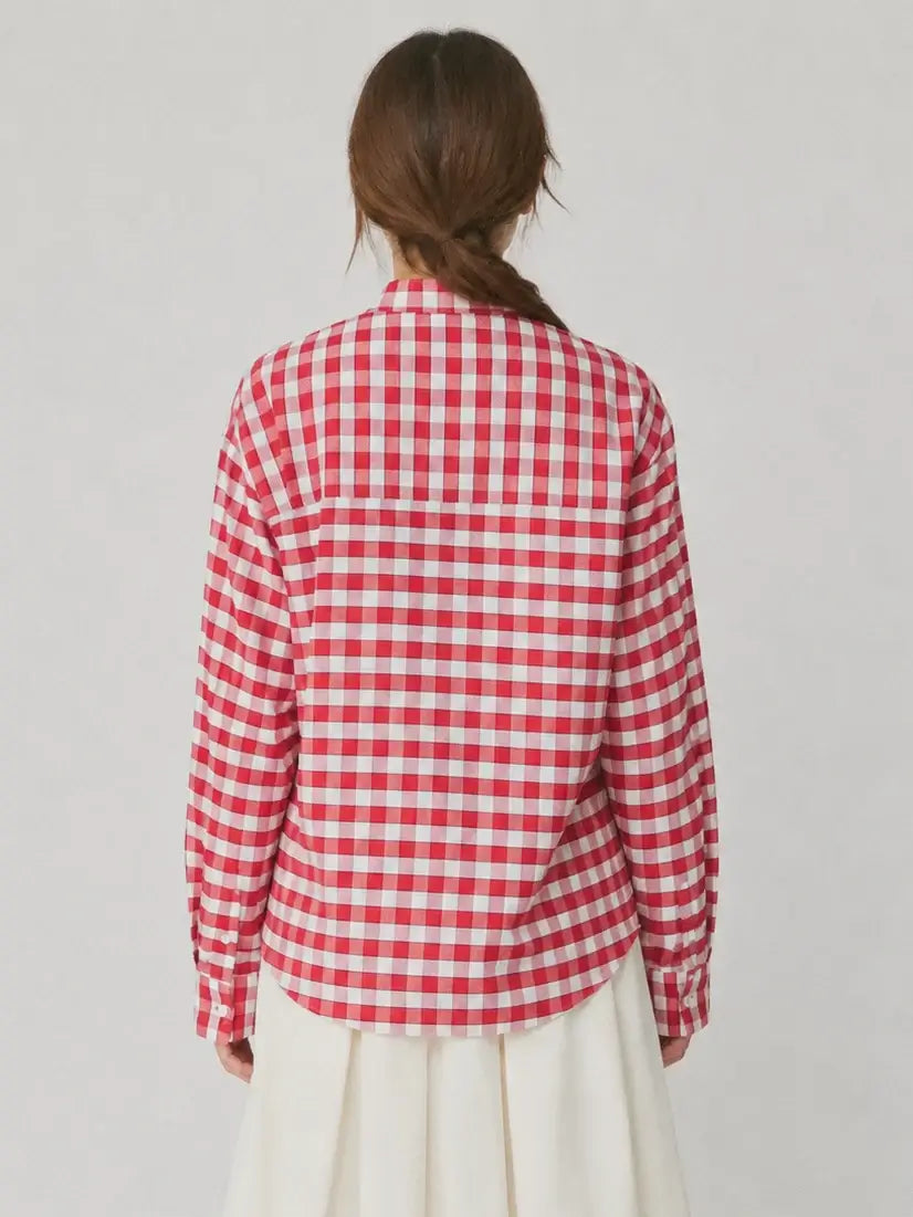 HANDWOVEN BLEND COTTON-SILK SHIRT