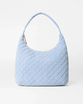LARGE METRO SHOULDER- TRUE LIGHT DENIM