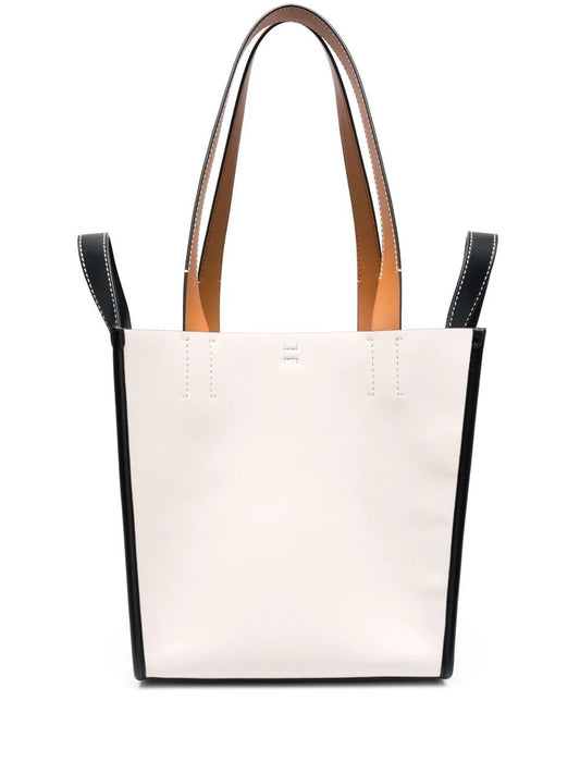 LARGE MERCER TOTE IN LEATHER