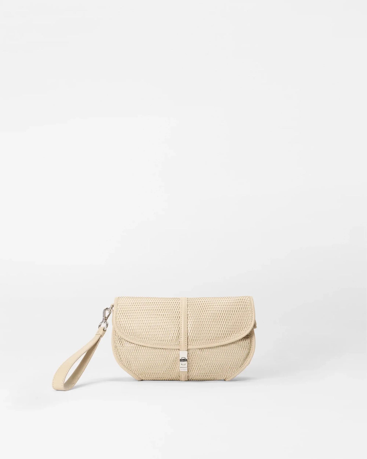 BUFF MESH SMALL ASTOR CONVERTIBLE CLUTCH