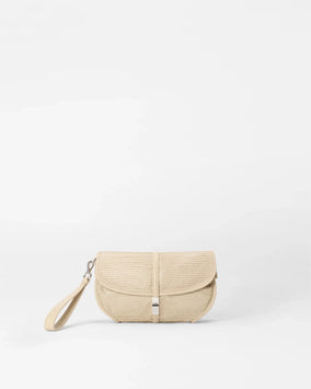 BUFF MESH SMALL ASTOR CONVERTIBLE CLUTCH