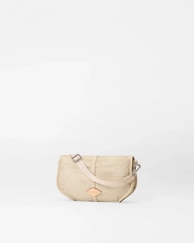 BUFF MESH SMALL ASTOR CONVERTIBLE CLUTCH
