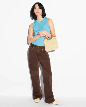 CAMEL CROCHET II MINI CROCHET GEORGICA TOTE