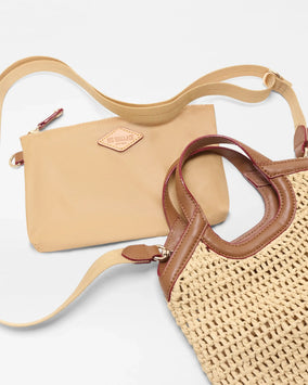 CAMEL CROCHET II MINI CROCHET GEORGICA TOTE